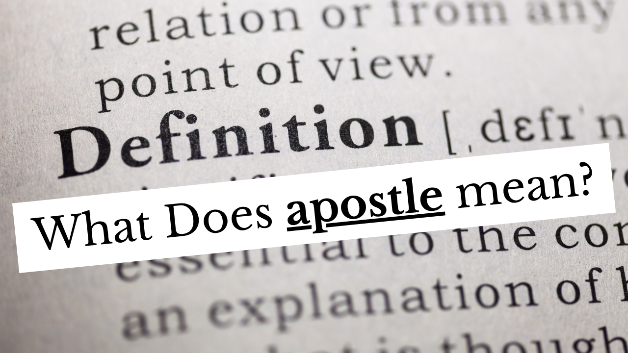The Meaning of Apostle: A Word Study from Greek Literature to Ephesians